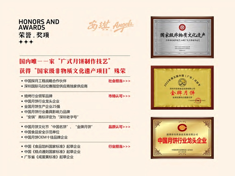 安琪荣誉