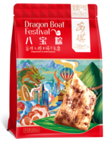 安琪粽子_真空袋装八宝粽