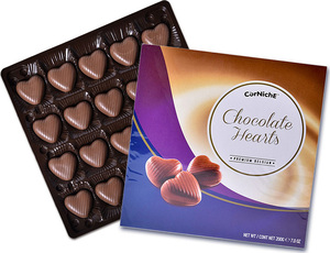可尼斯心形巧克力200g 比利时进口