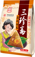 【三珍斋】蛋黄肉粽子320g