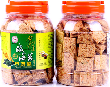 好乔牌咸紫菜方块酥-中国台湾进口
