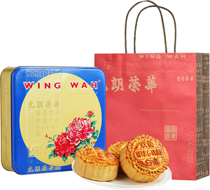 荣华双黄白莲蓉月饼